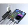 Techancy Câble TB1742 USB-A USB-C Micro USB Lightning