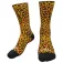 Wabiks Leopard crew socks