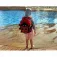 Overboard Waterproof Ladybug backpack