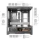 Mars gaming Caixa torre PC MC-LCDX