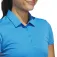 adidas Solid Performance Kurzarm-Poloshirt für Damen