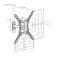 Aisens WT65TSE-415 wall TV bracket