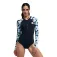 Roxy Active 여성용 긴소매 프론트 지퍼 쇼티
