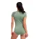 Roxy Shorty da donna a maniche corte con zip frontale Essentials