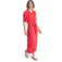Roxy Island Escape Solid kurzarm langes kleid