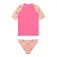 Roxy Set Check Tw 반팔 래쉬가드