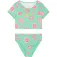 Roxy Set Tropicool Crop 반팔 래쉬가드