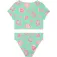 Roxy Set Tropicool Crop 반팔 래쉬가드