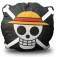 Real madrid One Piece kudde