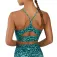 Reebok Printed Tri-Back 스포츠 브라