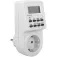 Hepoluz Enchufe programable electrónico semanal