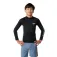 Rip curl Rash guard com mangas compridas e fecho éclair Eternal Shred