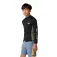 Rip curl Rash guard com mangas compridas e fecho éclair Eternal Shred