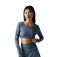 Drop shot Monarca crop 긴팔 티셔츠