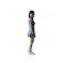 Drop shot Monarca crop 긴팔 티셔츠