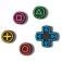 Jibbitz Game Controller Stift 5 einheiten