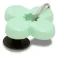 Jibbitz Green Meta Flower Dangle Stift