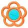 Jibbitz Pin Mega Orange & Blue Flower