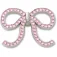 Jibbitz Spillo Pink Glittery Bow