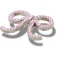 Jibbitz Spillo Pink Glittery Bow