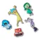 Jibbitz Pixar Inside Out 핀 5 단위
