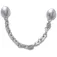 Jibbitz Silver Anchor Chain Stift