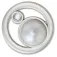 Jibbitz Spillo Silver Ring With Pearl