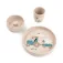 Done by deer Stick & Stay Tiny Farm Dinnerware Set
