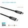 Fixed FIXDBM-CC2-GR Kabel USB-C 2 m