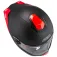 Nzi Wake Stream Booster Solid Noveau integralhelm