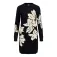 Object Ray Aop langarmkleid