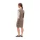 Object Ray Aop langarmkleid