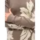 Object Ray Aop langarmkleid