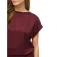 Vila Ellette kurzarm-bluse