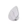 Tnb MWERGOVLIGHTWH Wireless Ergonomic Mouse