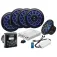Seachoice 4 square speakers set
