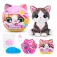 Zuru Interactive Cat Plush Pets Alive 5 Models Random Shipping assorted