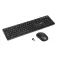 Ibox Tastiera e mouse wireless Workstation Pro Kit