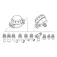 Johnson pump 1/2´´ connector set 2 units