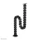 Neomounts ADS06-130BL Kabelansvarig