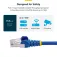 Startech NLBL-3M-CAT8-PATCH CAT8 network cable 3 m