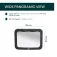 Chicco LED-baksetespeil