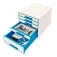 Leitz Commode Wow Cube à 5 tiroirs