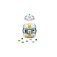 Lego Decorative Easter Egg Construction Game 386 pieces