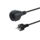 Equip Cable d´alimentació Schuko/CEE7/3 Extension 3 m