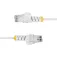 Startech Cabo de rede CAT6 N6PAT250CMWHS