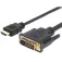 Techly DVI-D HDMI-Kabel