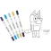 Bluey Mal din 2D-figur