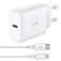 Cool USB-C vegglader