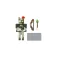 Minecraft Redstone Charged Bogged 8cm figur